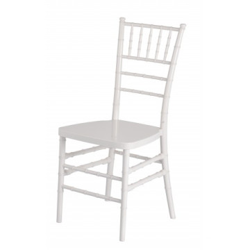 4pk Tiffany Chair Chaises d&#39;événement Chiavari Chairs White Chairs - Auto assemblé